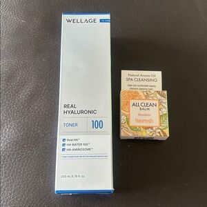 Korean Skincare Wellage Real Hyaluronic Toner 100 With Free Gift